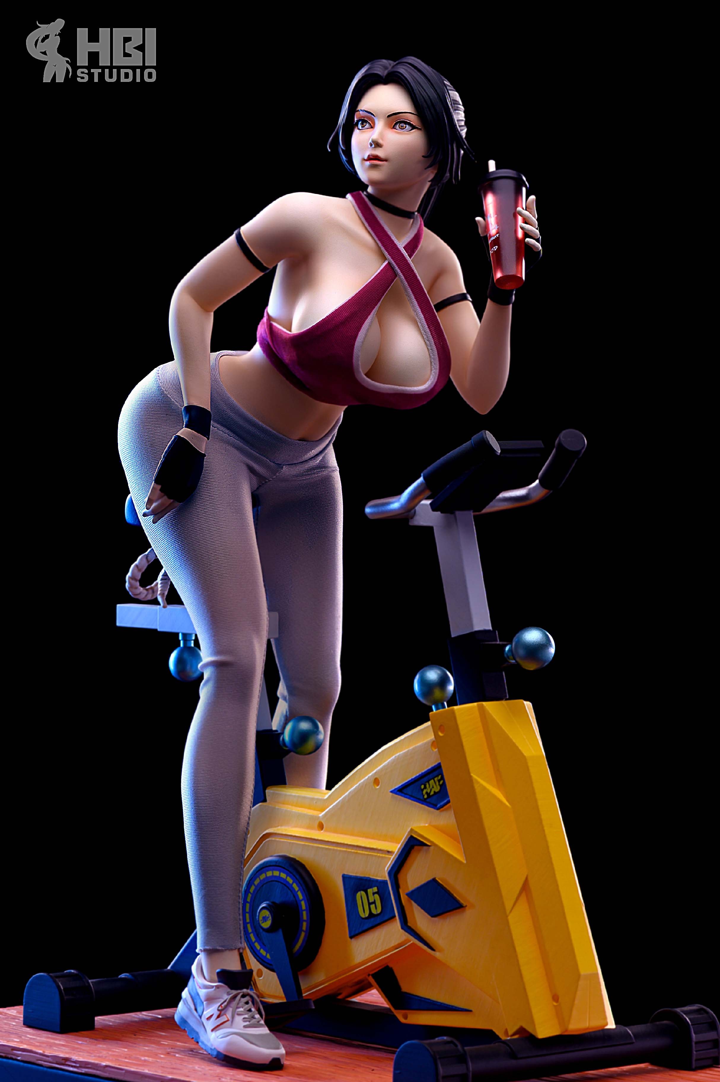 【IN STOCK】HBI Studios Spinning Bike Rola 1/4 Scale Original Design Resin Statue