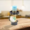 Propane Tank Adapter with Gauge Convert POL LP Tank Service Valve to QCC1/Type 1
