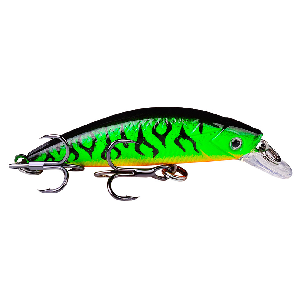 

Minnow Fishing Lure 6g 6cm Sinking 3D Eyes Wobbler Artificial Hard Baits, 501 Original