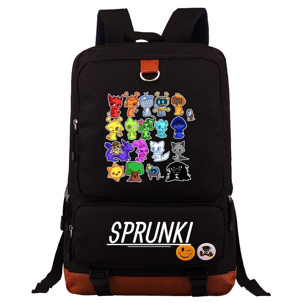 Mayoulove Sprunki Backpack Lightweight Design for School and Outdoor Activities-Mayoulove