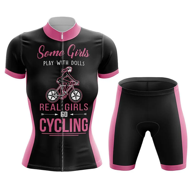 Real Girls Women's Short Sleeve Cycling Kit