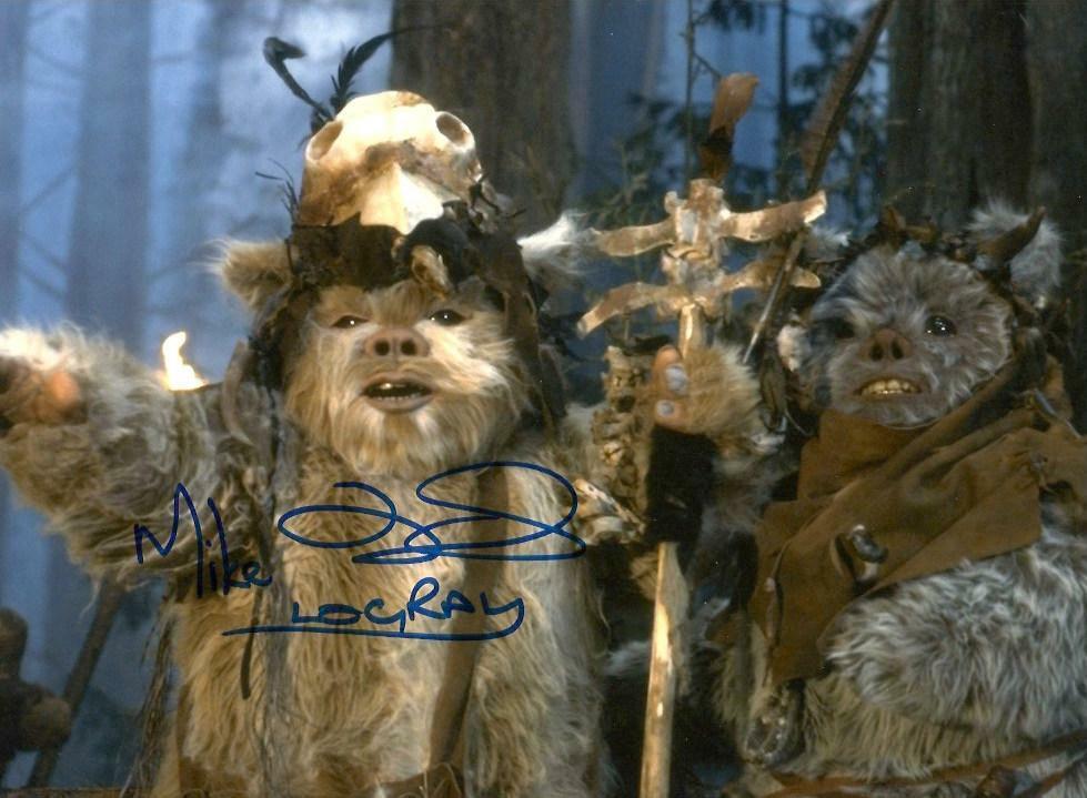 Mike Edmonds STAR WARS ACTOR autograph, In-Person signed Photo Poster painting