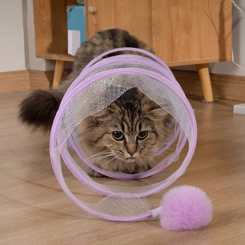 Cat Tunnel Toy - Last Sale 70% Off