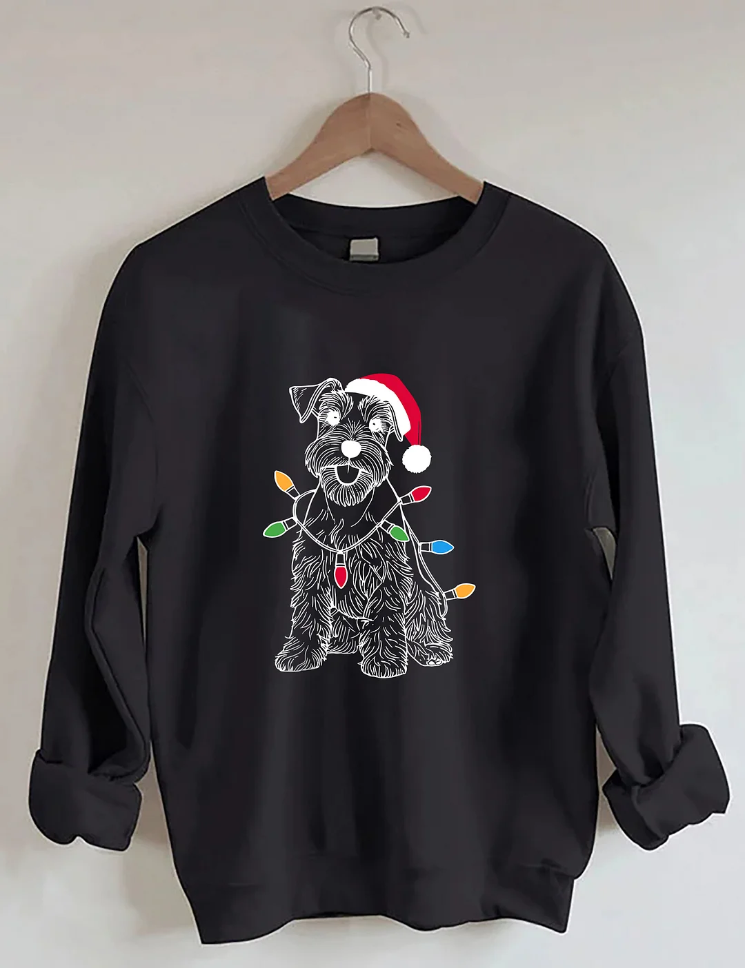 Miniature Schnauzer Christmas Sweatshirt