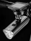 Digital Display Bicycle High-Beam Headlights Cycling Front Flashlight MTB Parts