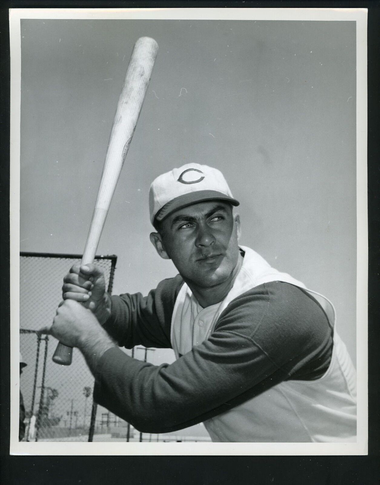 Dutch Dotterer Don Wingfield 1958 8 x 10 Original Press Photo Poster painting Cincinnati Reds