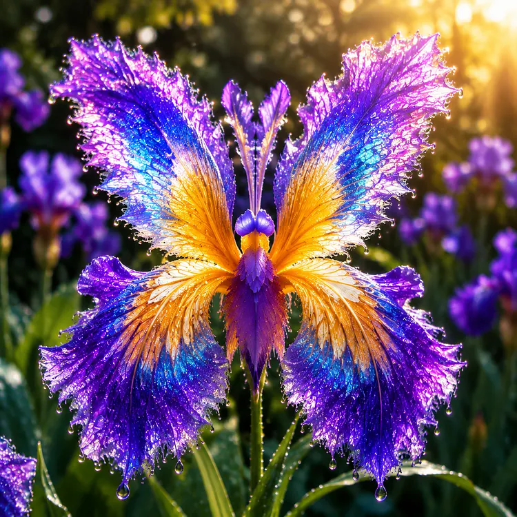 🦋🤗 Dreamy Butterfly Iris Bulbs 💥 Magical Blooms That Transform Your Garden Space