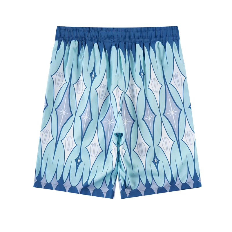 AMIRI 2023 new silk short-sleeved shirt