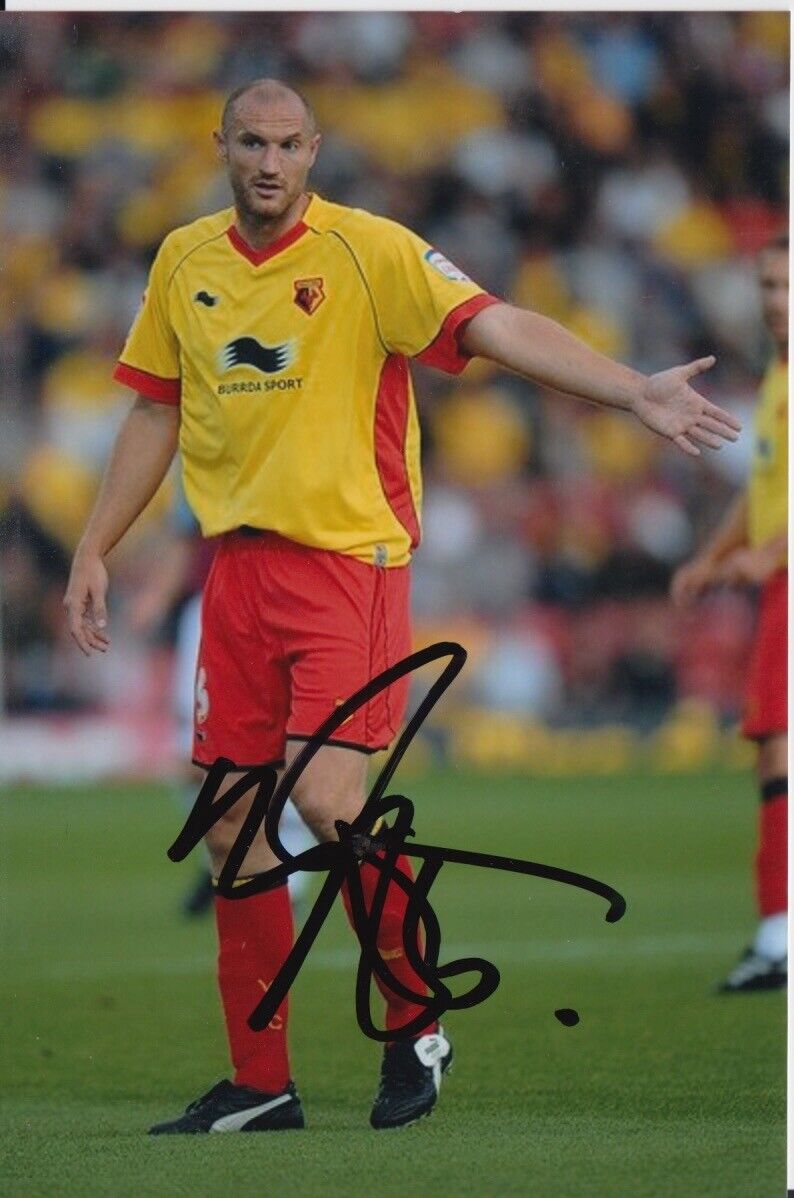 MARTIN TAYLOR HAND SIGNED WATFORD 6X4 Photo Poster painting 1.