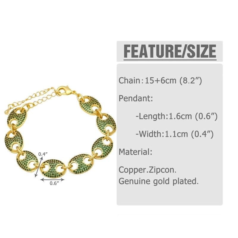 Copper 18K Gold Plated Inlay Butterfly Zircon Bracelets Bangle