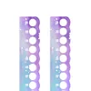 2pcs Cross Stitch Row Line Board Acrylic for Handmade Accessories (Gradient)