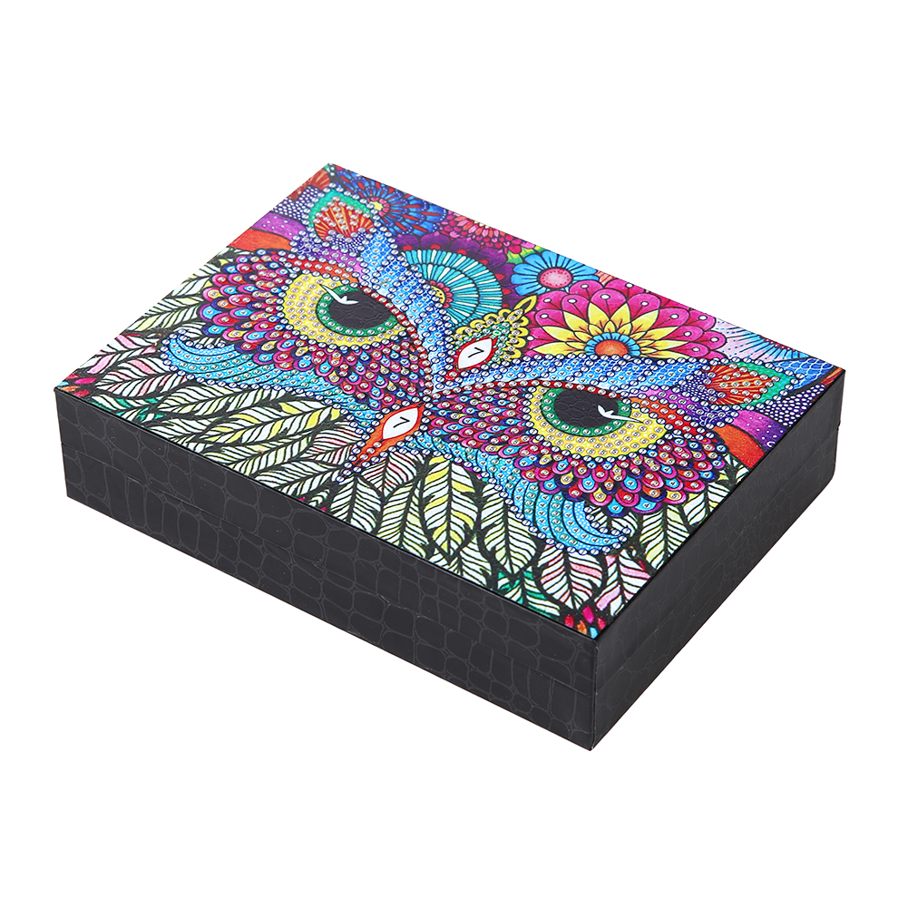 

Night Bird-DIY Creative Diamond Storage Box, 501 Original