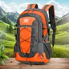 Hiking Backpack Climbing Backpack Large Capacity Camping Backpack (Orange)