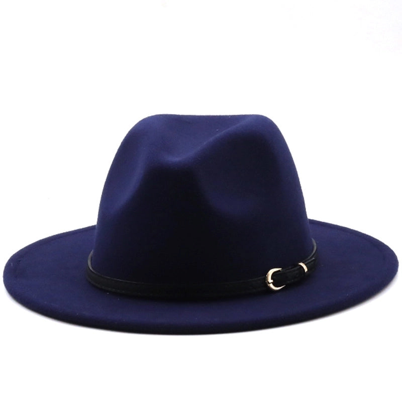 Hot-selling Wool Top Hat Foreign Card Its Red Hat Ethnic Style Jazz Hat Cashmere Felt Hat