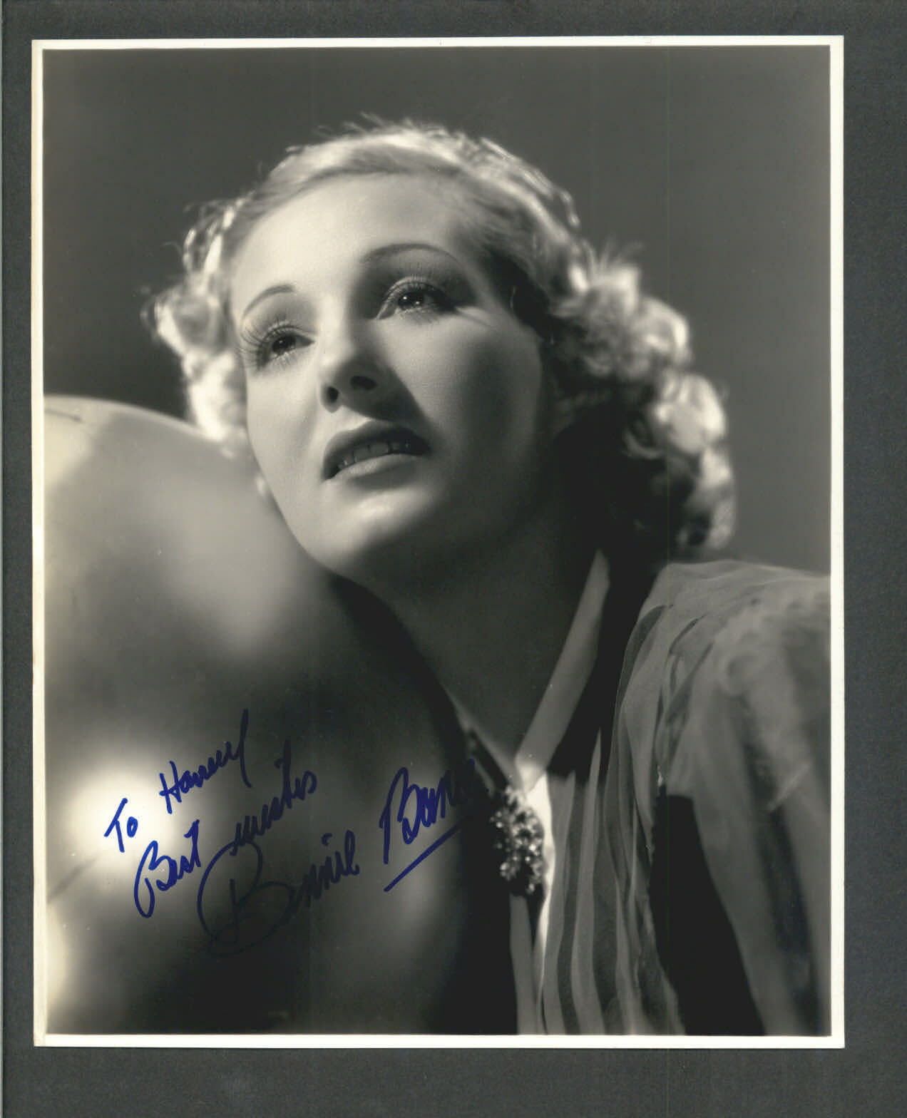 Binnie Barnes - Signed Vintage Celebrity Autograph Photo Poster painting - The Time of Their liv