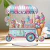 Ice Cream Cart - 5D DIY Ornament