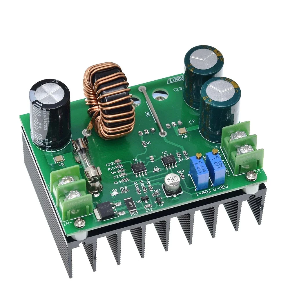 600W Boost Module 9v-60V to 12v-80V 48V 72V transformer Power supply module dc-dc boost converter board