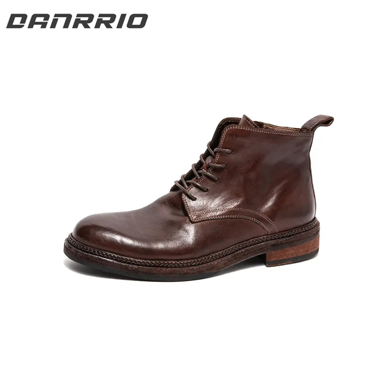 Goodyear Handmade British Style Horsehide Boots DANRRIO.COM DANRRIO