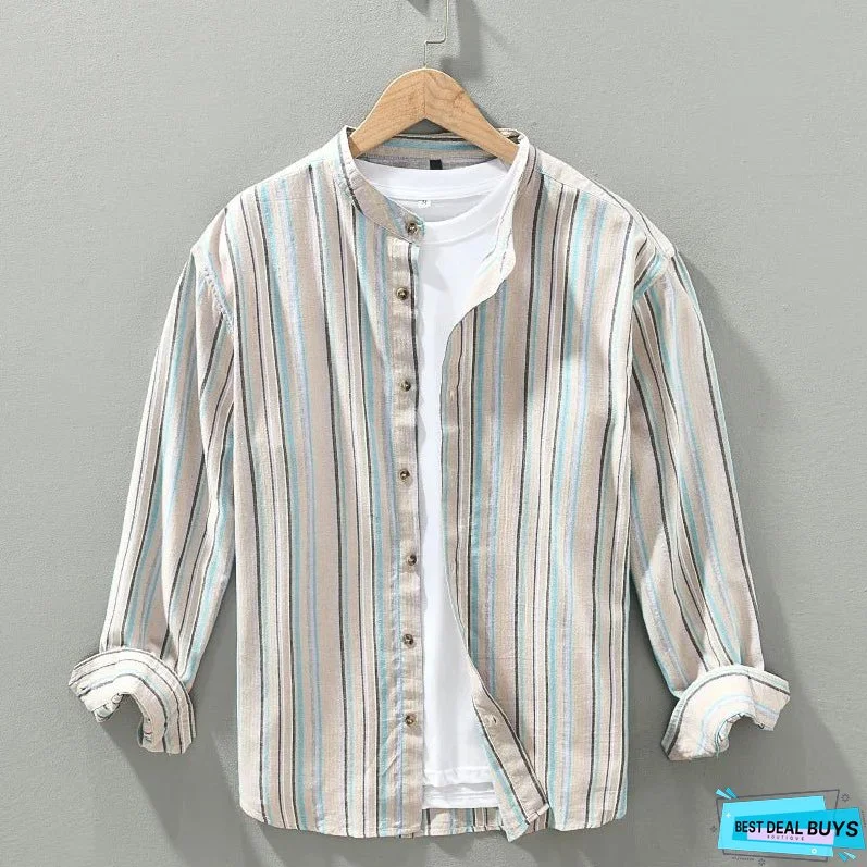 Alfonso Cotton&Linen Shirt