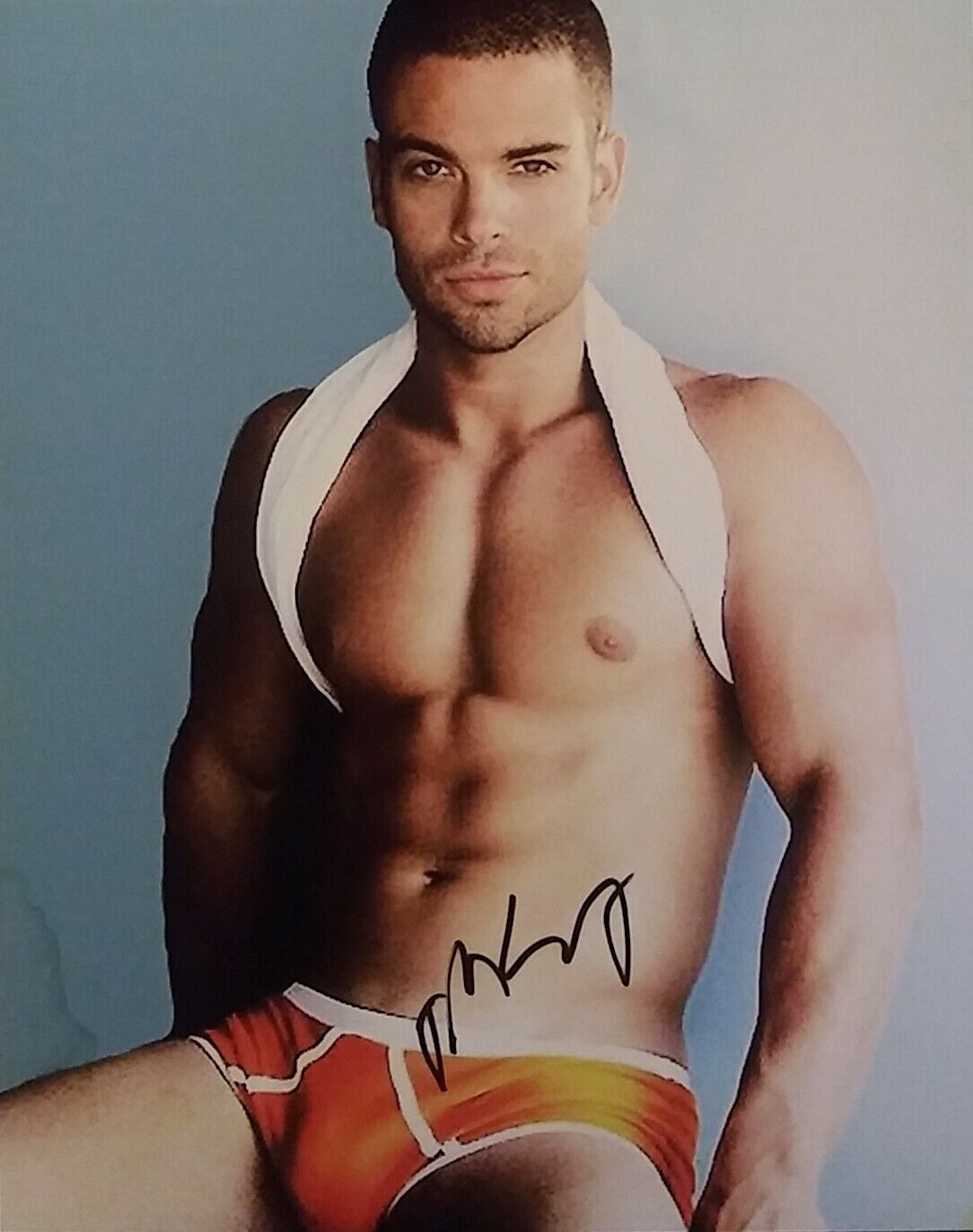 Mark salling - Glee - signed 8 x 10