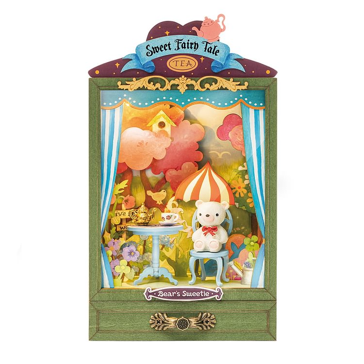 Rolife Bear's Sweetie DIY Dollhouse Box Theater DS024