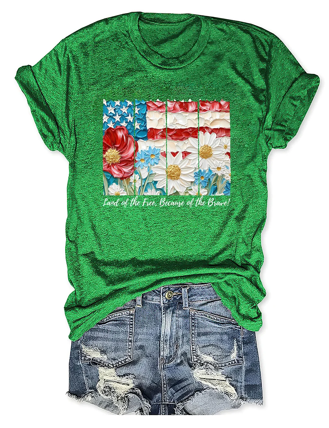 American Flag 4th Of July T-shirt