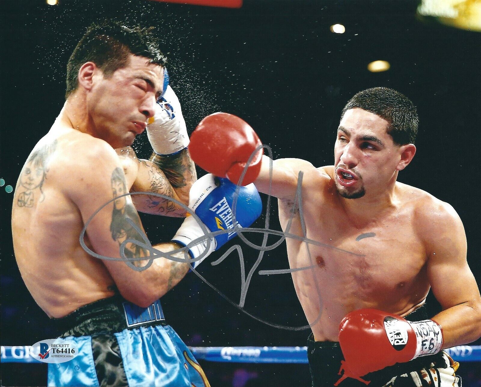 Danny Garcia Signed Boxing 8x10 Photo Poster painting BAS Beckett T64416