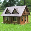 Fairytale Wooden House Gothic Traditional Attic House Castle