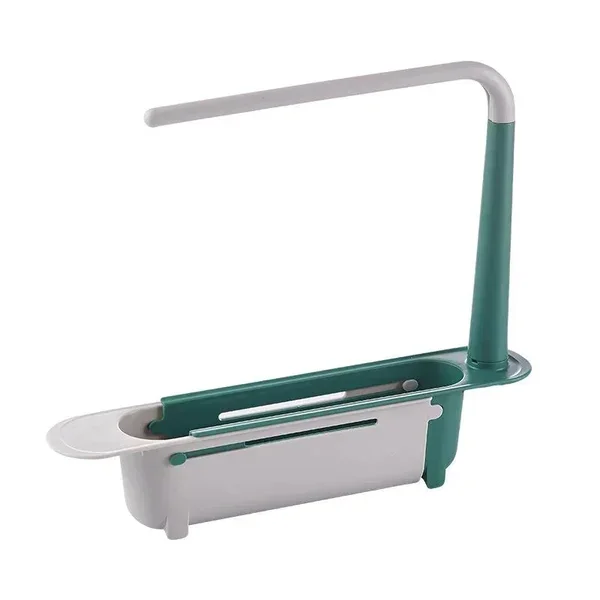 (🎅2023-Christmas Hot Sale🎁)Updated Telescopic Sink Storage Rack😊