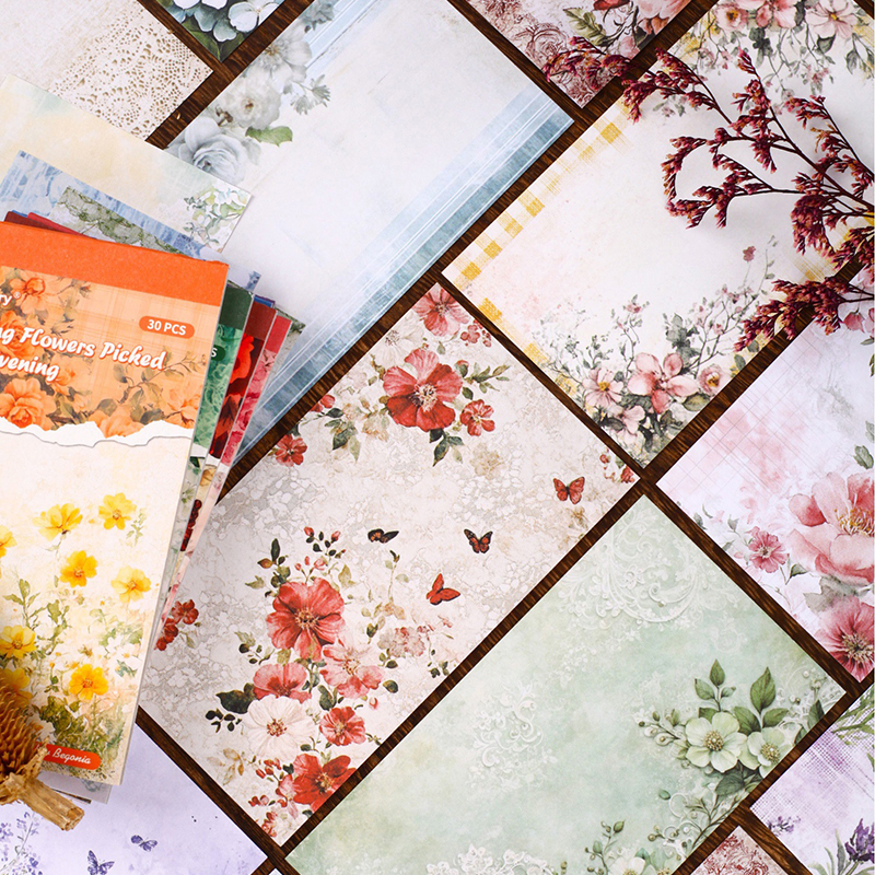 소재지 - 아침꽃과 저녁픽업시리즈 빈티지레이스