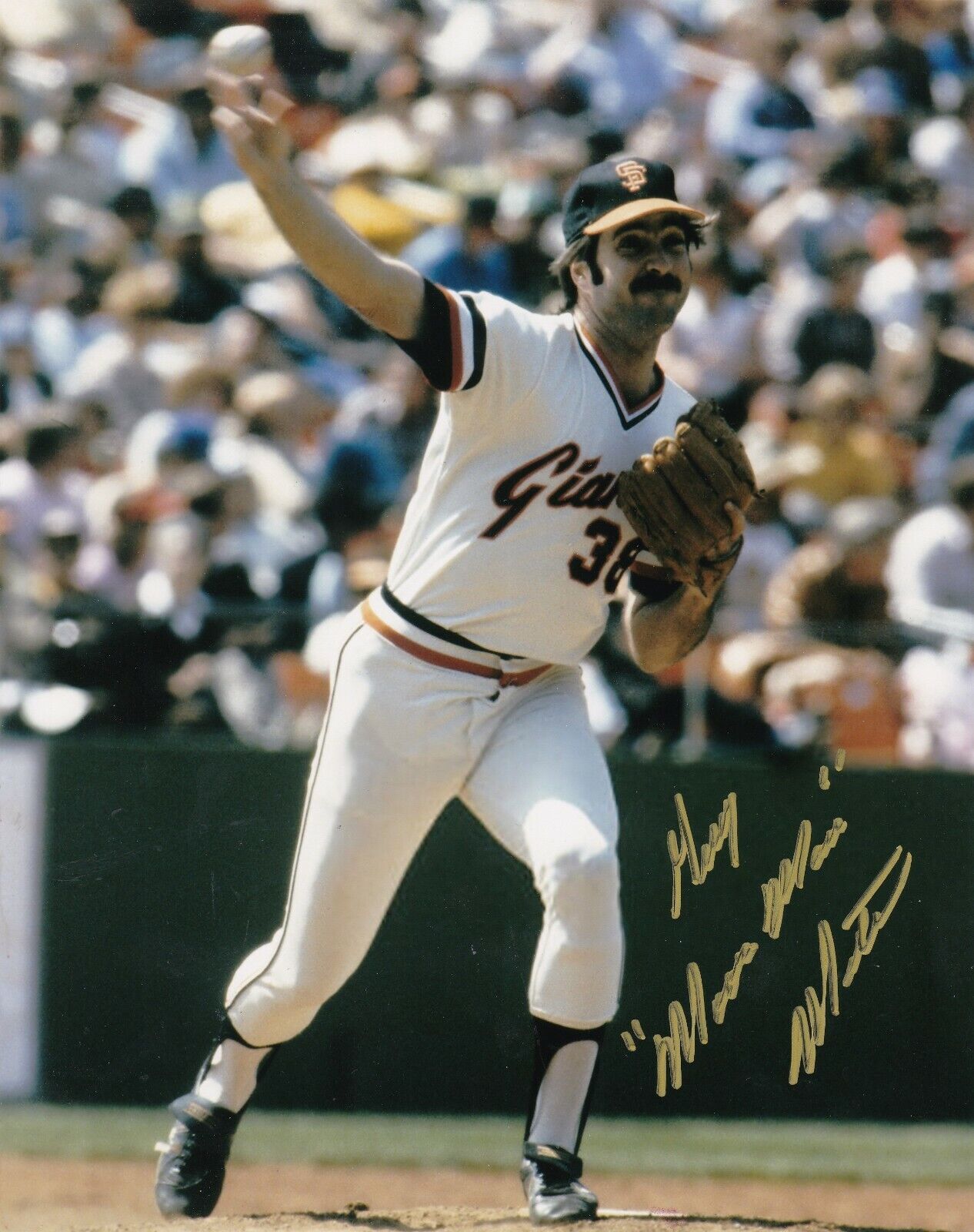 GREG MINTON SAN FRANCISCO GIANTS MOON MAN