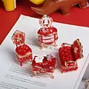 Home Furnishing Four-Piece Set: Enamel Jewelry Box