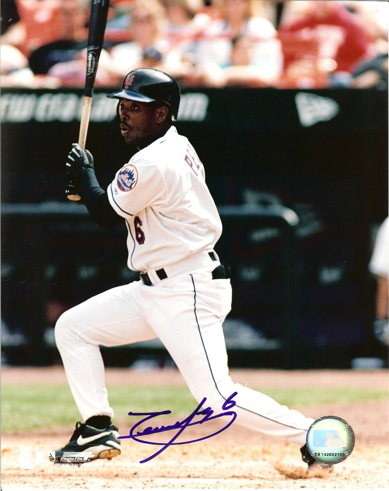 Timo Perez autographed 8x10 New York Mets#S928