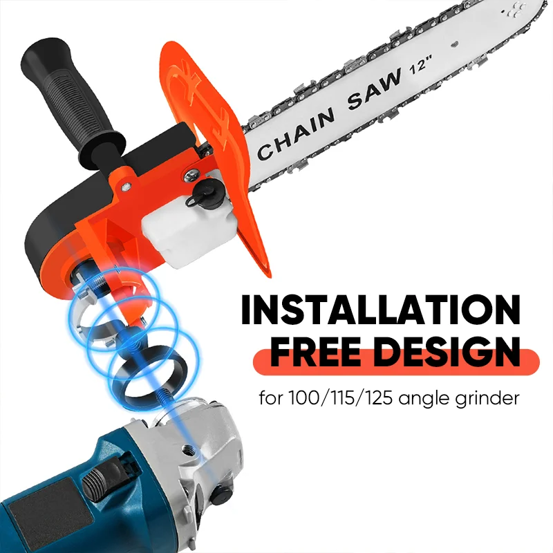 SAKER® Chainsaw Angle Grinder Converter