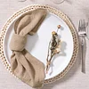 42x42cm Plain Colors Wedding Event Resturant Lockstitch Napkins