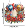 Acrylique nous ind&eacute;pendance day-diy pendentif