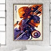 Captain America - Rundbohrer Diamantmalerei - 40*50cm