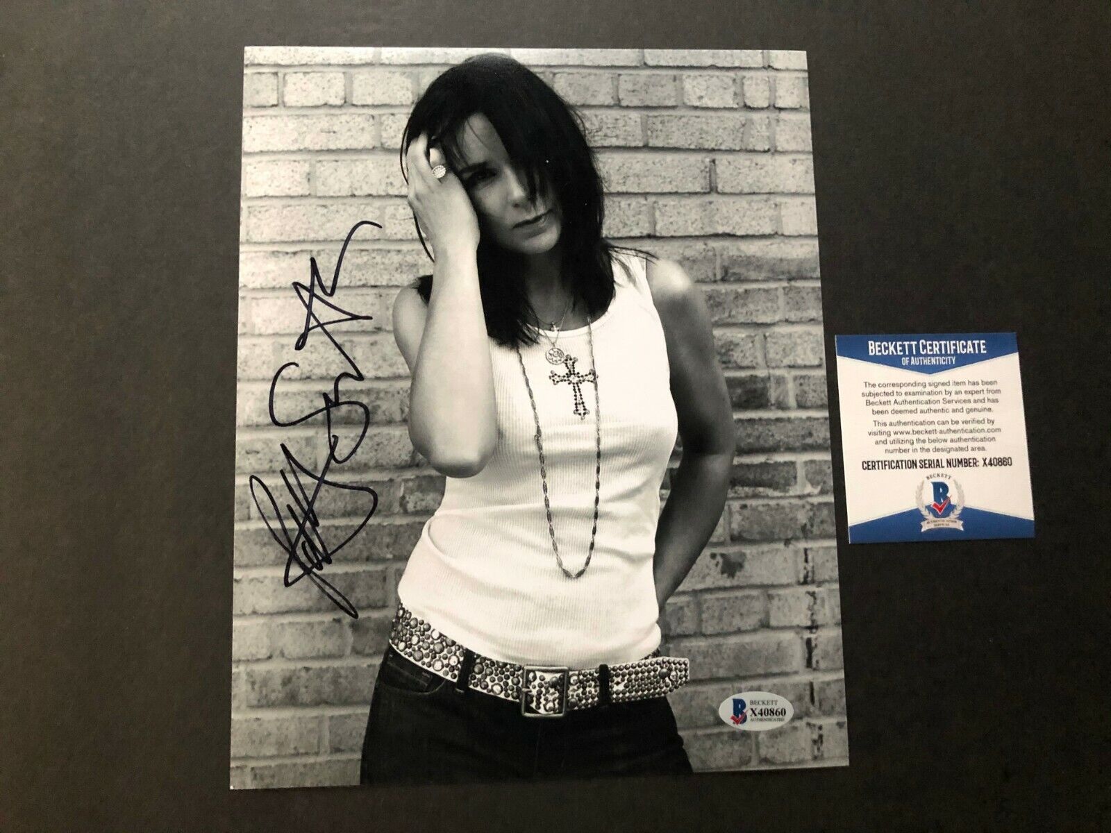 Patty Smyth Rare! signed autographed classic Scandal 8x10 Photo Poster painting Beckett BAS coa