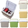 6L Camping Cooler Box Insulated Ice Chest Portable Ice Bucket for Outdoor Use