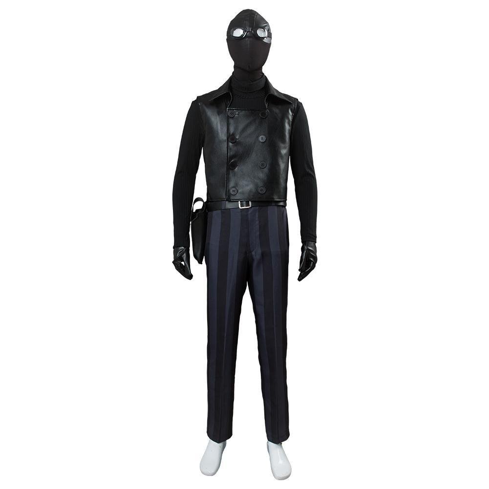 Spider Man Into The Spider Verse Spider Man Noir Cosplay Costume