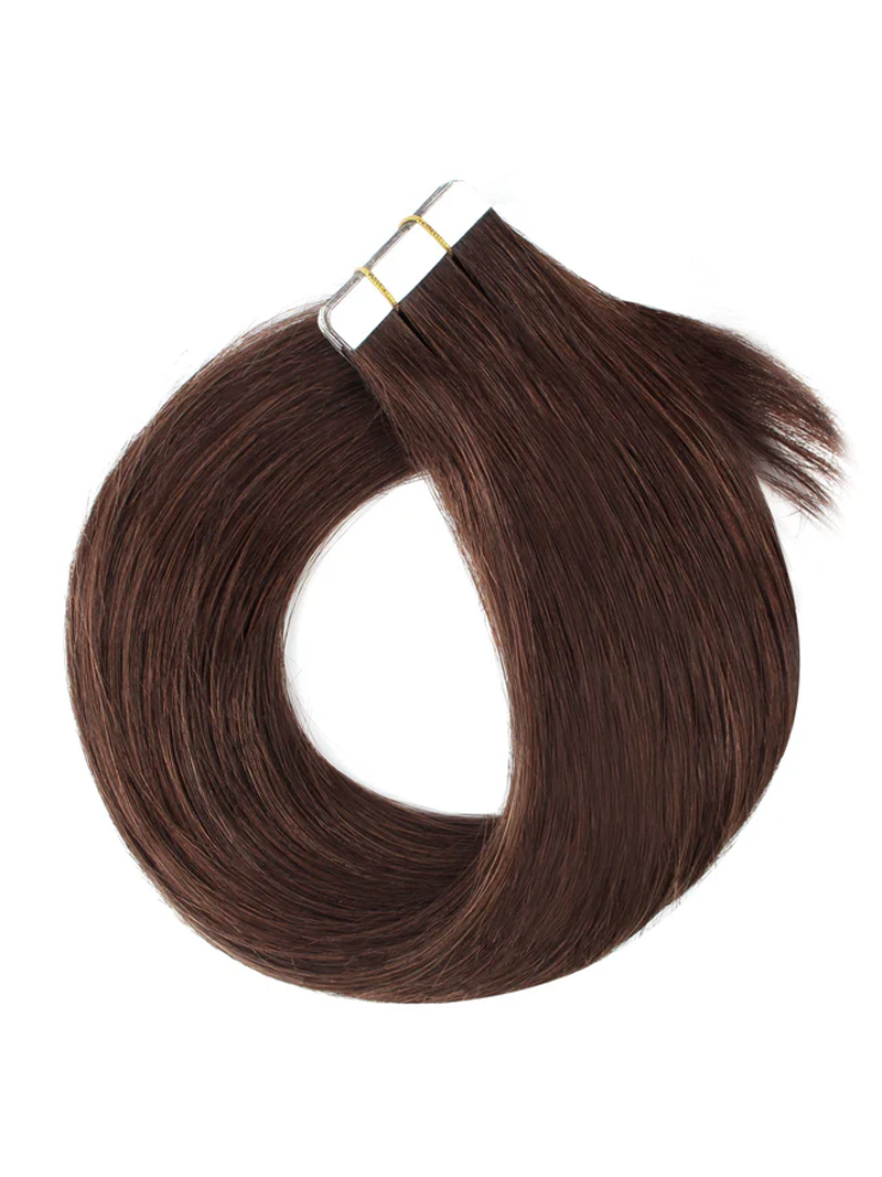 #3 Straight Tape in Hair  Extensions 20pcs 50g/pack Seamless Skin Weft Hair | 100% Human Hair | BORUIHAIR