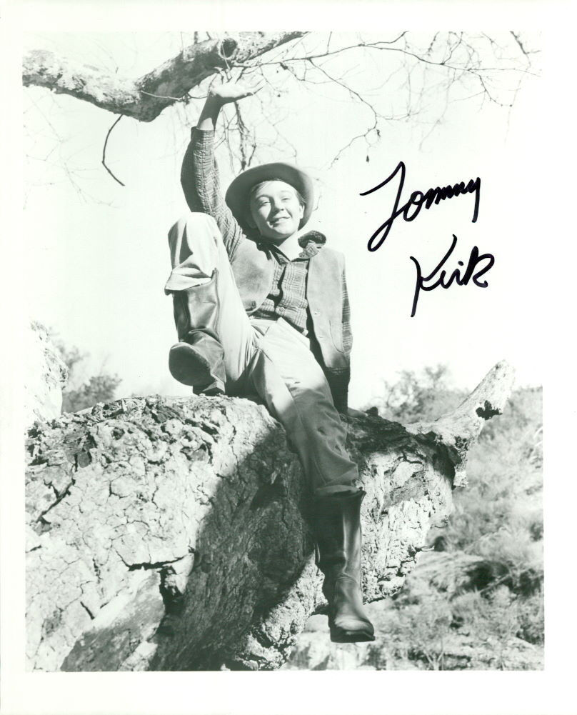 Tommy Kirk signed 8X10 Photo Poster painting Disney COA