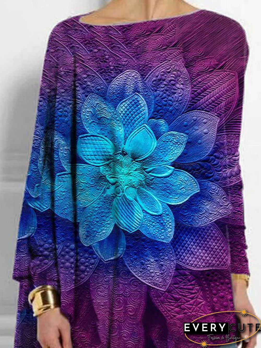 Vacation Cotton Blends T-shirt