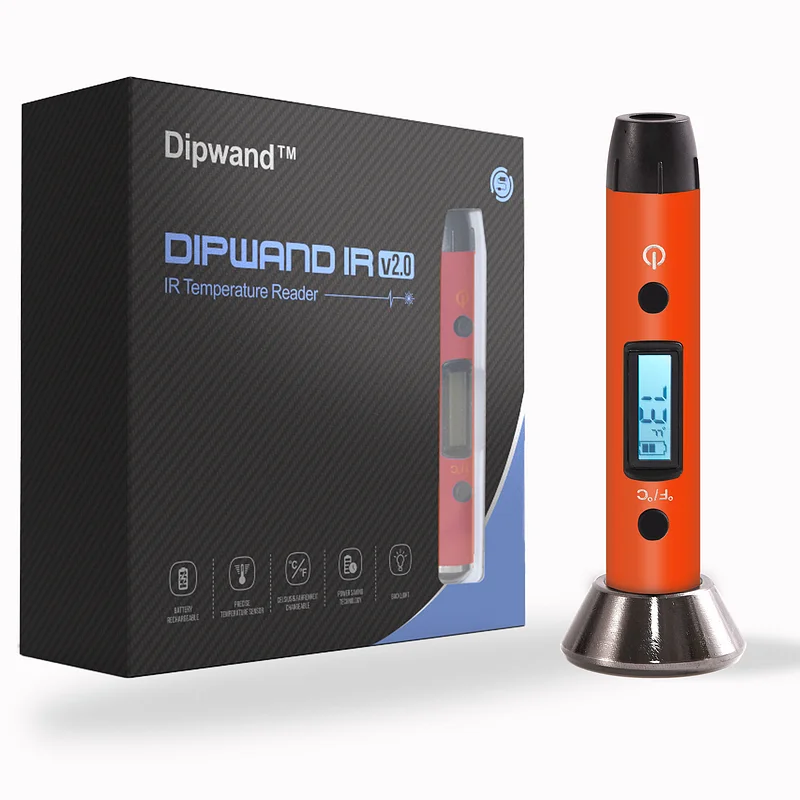 Dipwand quartz IR Dab Thermometer, designed for quartz surface