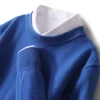 New Men's Round Neck Casual Business Knitted Cashmere Sweater