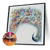 >SALE<5D DIY Full Drill Diamond Painting Peafowl Cross Stitch Mosaic Craft Kit