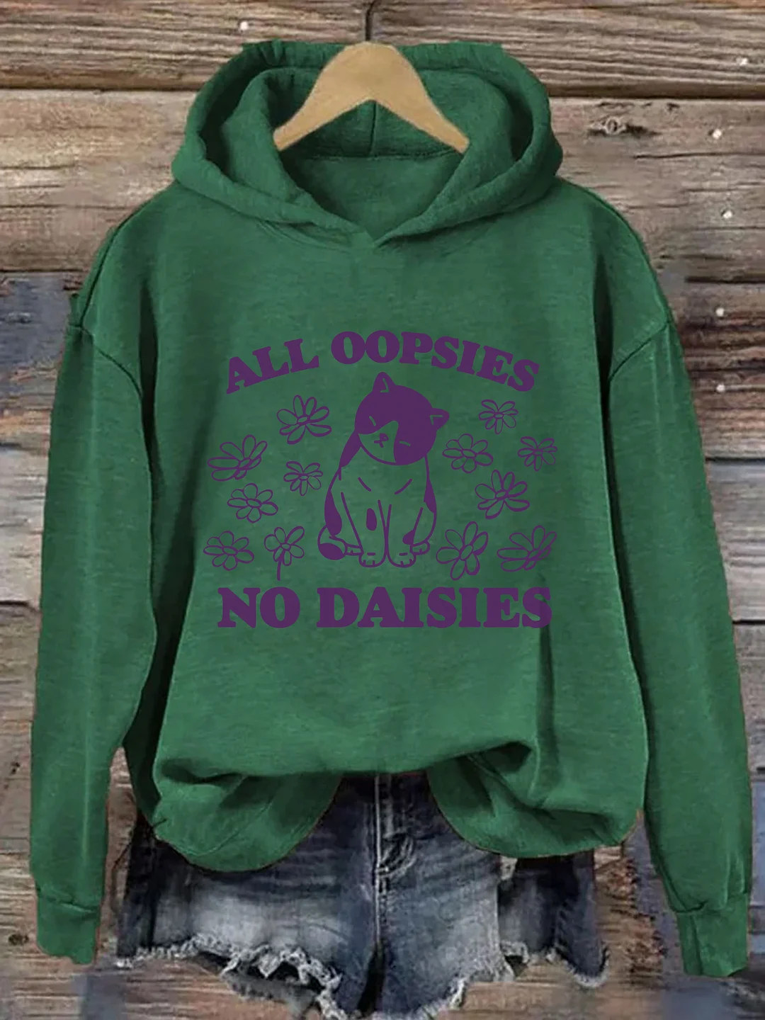 All Oopsies No Daisies Hoodie