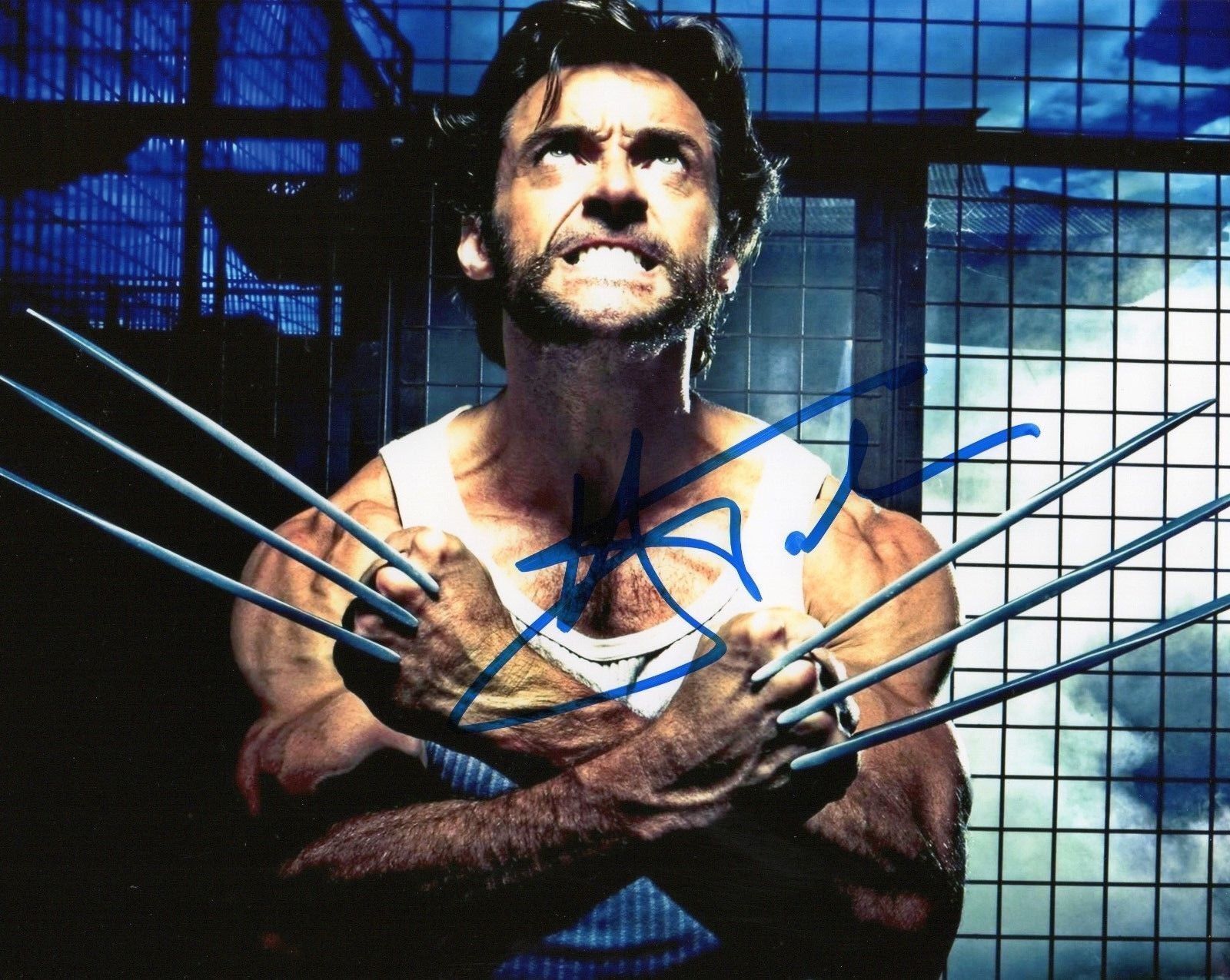 HUGH JACKMAN - WOLVERINE AUTOGRAPHED SIGNED A4 PP POSTER Photo Poster painting PRINT 7