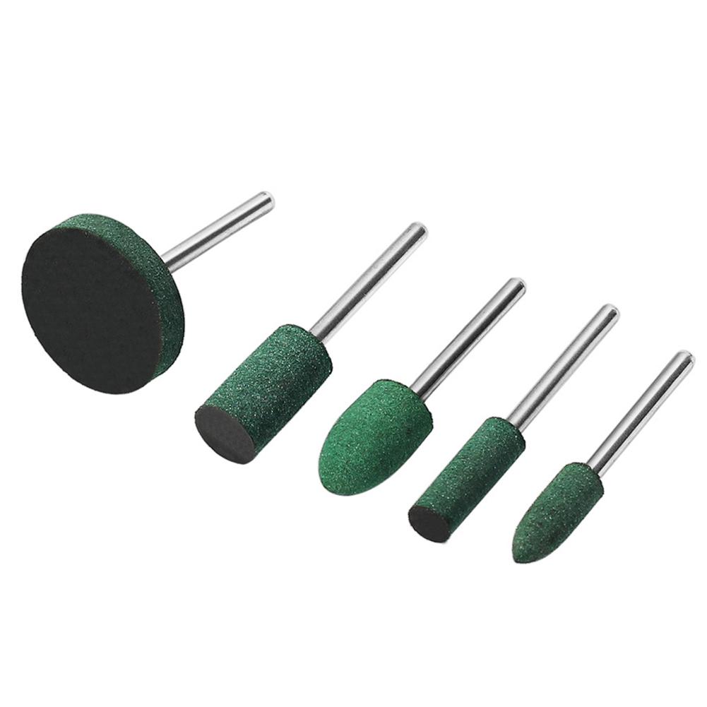 

5pcs/set Cylindrical Conical Rubber Grinding Heads Polishing Abrasive Tool, 501 Original