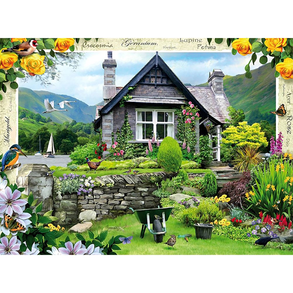 Diamond Painting - Full Round - House(40*30cm)